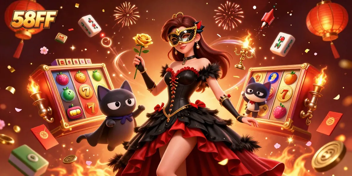Experience thrilling gaming at 58FF with dynamic slot reels and vibrant jackpot rewards.