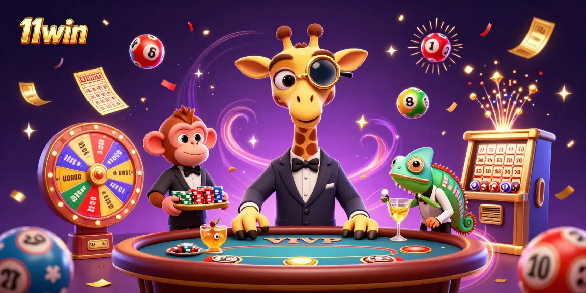 Experience the thrill at 11win with vibrant casino action and lively characters.