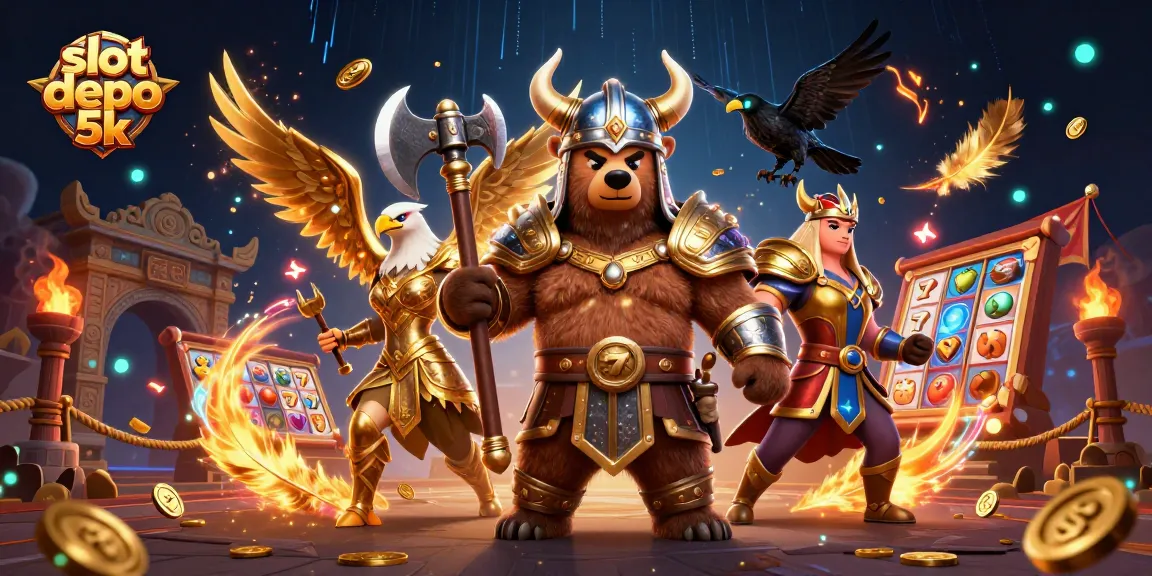 Experience slot depo 5k thrills with Viking champions and dynamic casino elements in an enchanting arena.