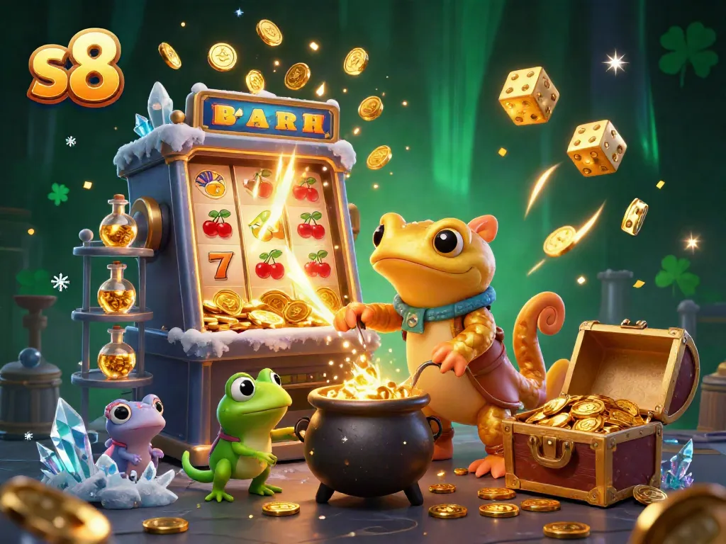 Players can enjoy thrilling slots and gold rewards on the captivating s8 casino platform.