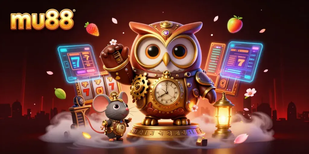 Spin the reels with mu88's exciting 3D slots, exploring jackpot opportunities.