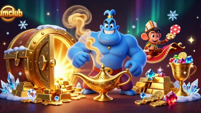 Experience thrilling games at sumclub with a magical scene of possibility and fortune.