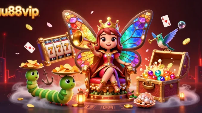 Experience thrilling gameplay with uu88vip featuring vibrant illustrations of wins and excitement.