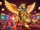Engage in thrilling gaming adventures with HM88, featuring vivid characters and exciting casino elements.